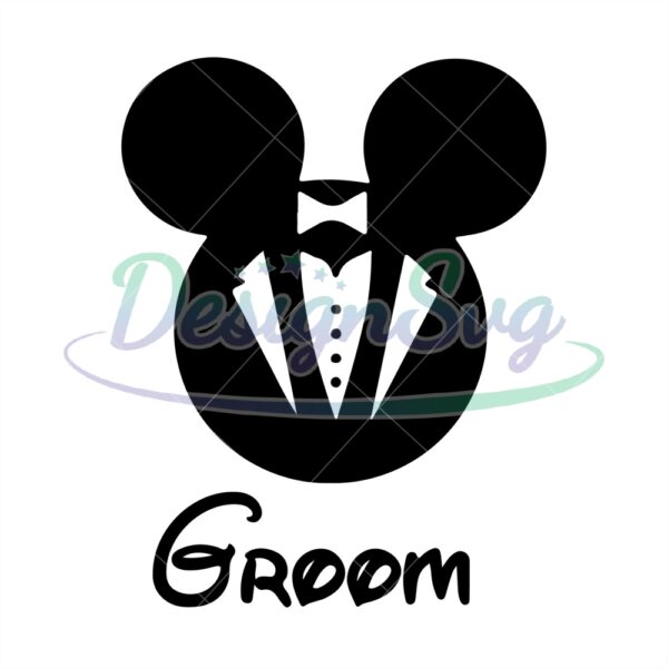 white-bow-groom-mickey-mouse-head-disney-wedding-svg