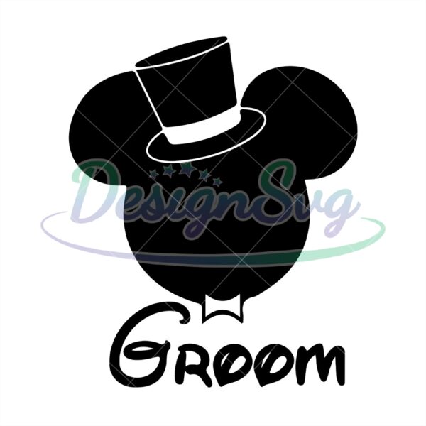 black-magic-hat-groom-mickey-mouse-head-wedding-svg