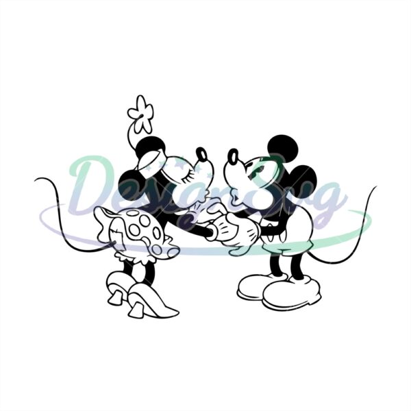 disney-bride-and-groom-mickey-mouse-wedding-clipart-svg