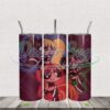 super-girls-tumbler-sublimation-design-png