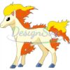 fire-type-anime-pokemon-ponyta-svg