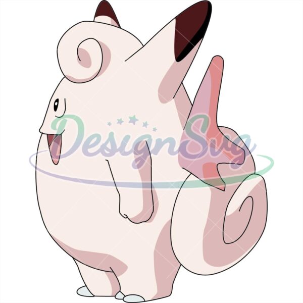 fairy-pink-pokemon-clefable-anime-svg