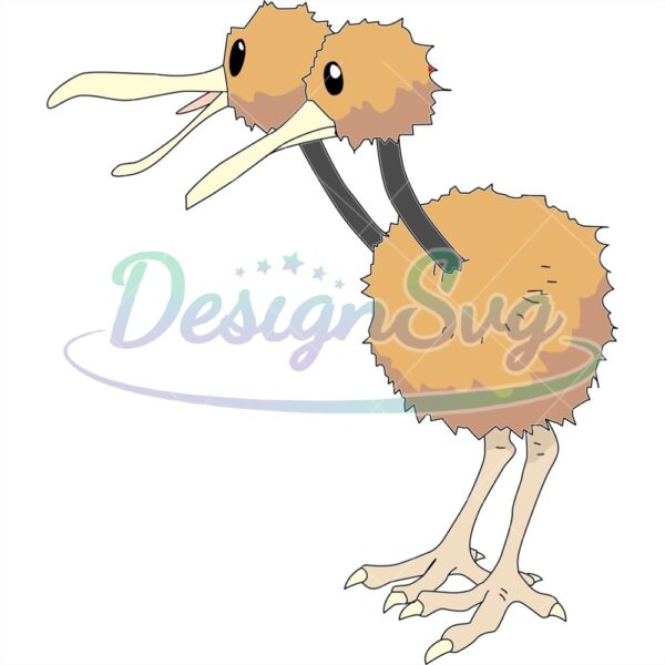 satoshi-anime-wingless-pokemon-doduo-svg