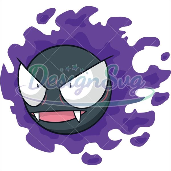 ghost-and-poison-logo-pokemon-gastly-logo-svg