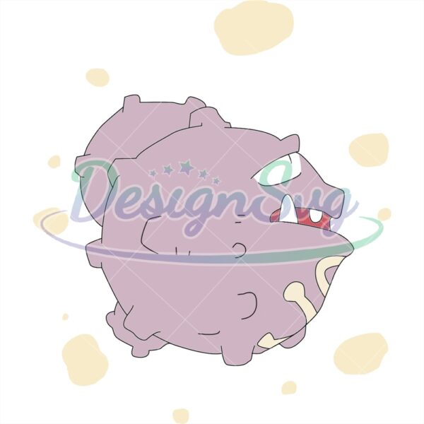 poisonous-pokemon-anime-weezing-side-view-svg