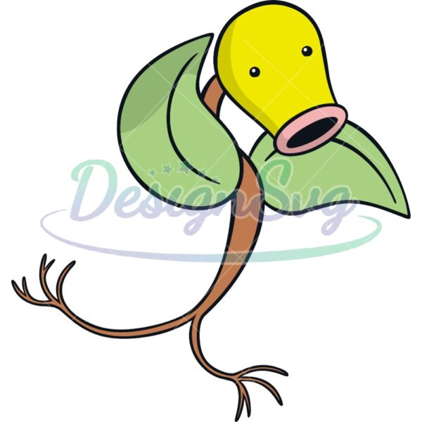 leafgreen-plant-pokemon-bellsprout-svg