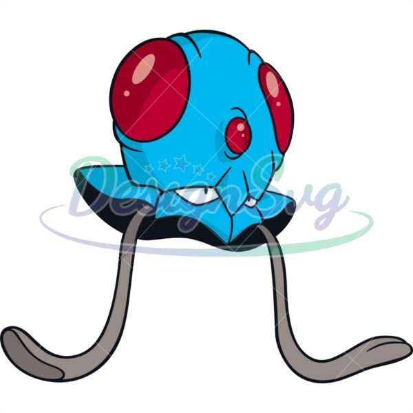 water-poison-type-pokemon-red-blue-anime-tentacool-svg