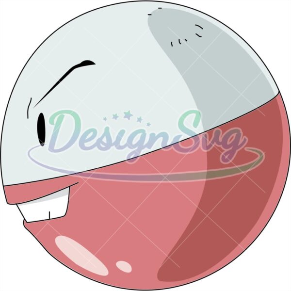 anime-cartoon-the-bomb-ball-electrode-electric-pokemon-svg