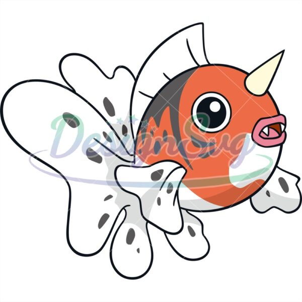 anime-cartoon-character-seaking-fish-pokemon-svg