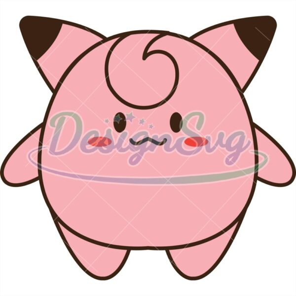 fairy-type-pokemon-clefairy-anime-svg