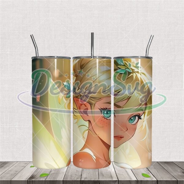 tinker-bell-face-beautiful-tumbler-sublimation-png