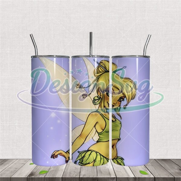 fairytale-sexy-tinker-bell-wings-tumbler-beautiful-png
