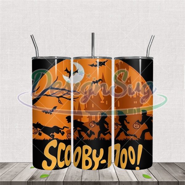 scooby-doo-halloween-tumbler-sublimation-png