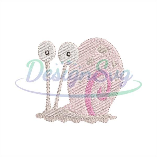 gary-snail-spongebob-squarepants-embroidery-png