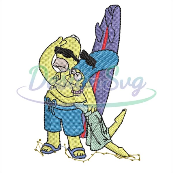 homer-barge-simpsons-beach-time-embroiderypng