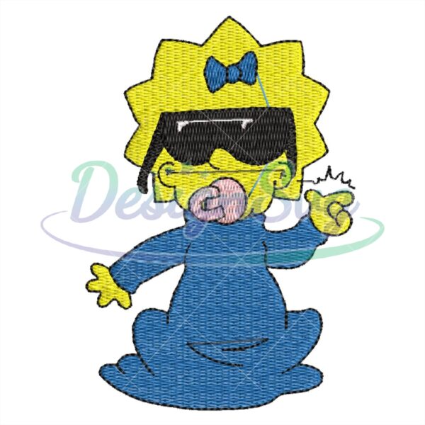 cool-maggie-simpsons-embroiderypng