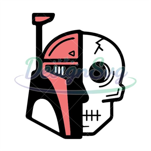star-wars-bounty-hunter-boba-fett-skull-helmet-svg