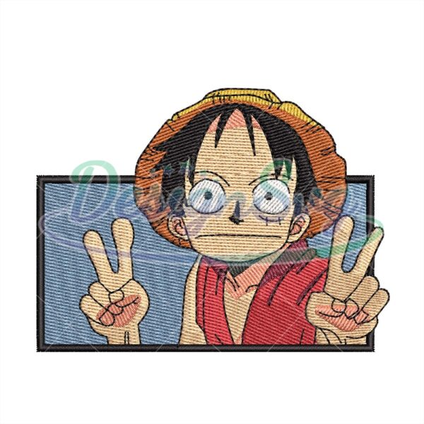 say-hi-monkey-d-luffy-anime-embroidery-design