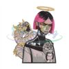 Cyborg Girl Anime Design Embroidery File