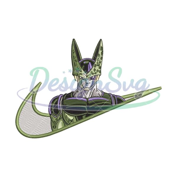 dragon-ball-z-perfect-cell-embroidery-file