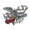Saitama Death Punch Embroidery Design