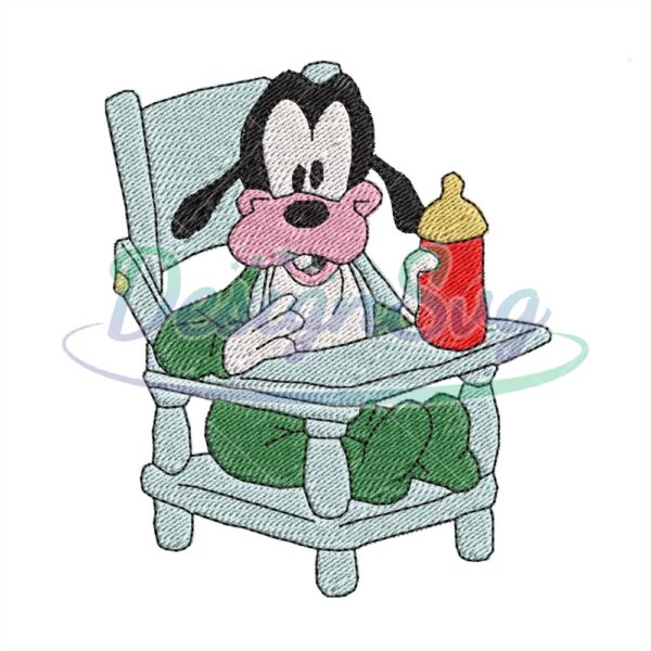 Baby Goofy Disney Embroidery File