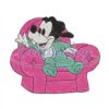 Baby Goofy Sitting Sofar Embroidery Disney
