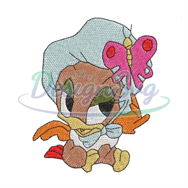 Baby Duck Embroidery Disney Design