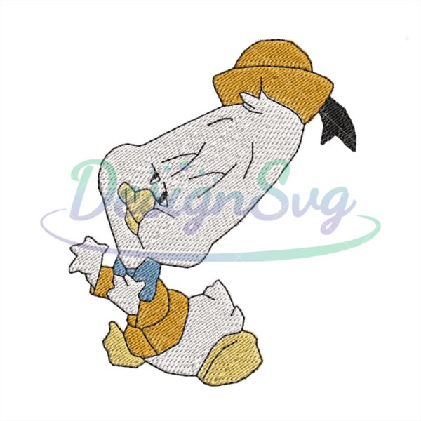 Phooey Duck Embroidery Disney