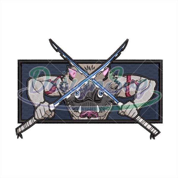 hashibira-inosuke-swords-anime-embroidery-design