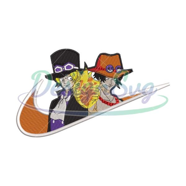 ace-fire-punch-one-piece-embroidery-design-png