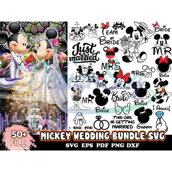 50-mickey-wedding-bundle-svg-wedding-party-svg