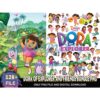 128-files-dora-of-explorer-and-friends-bundle-png