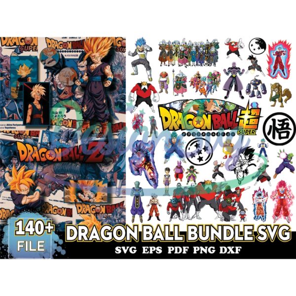 140-files-dragon-ball-bundle-svg-super-saiyan-svg