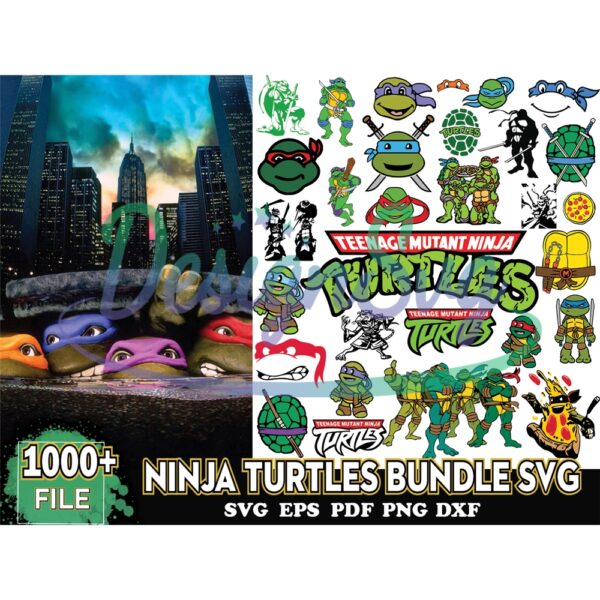 1000-files-ninja-turtles-bundle-svg-cartoon-svg-super-svg