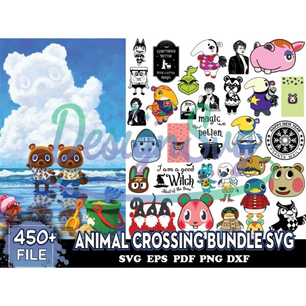 450-files-animal-crossing-bundle-svg-animal-cartoon-svg