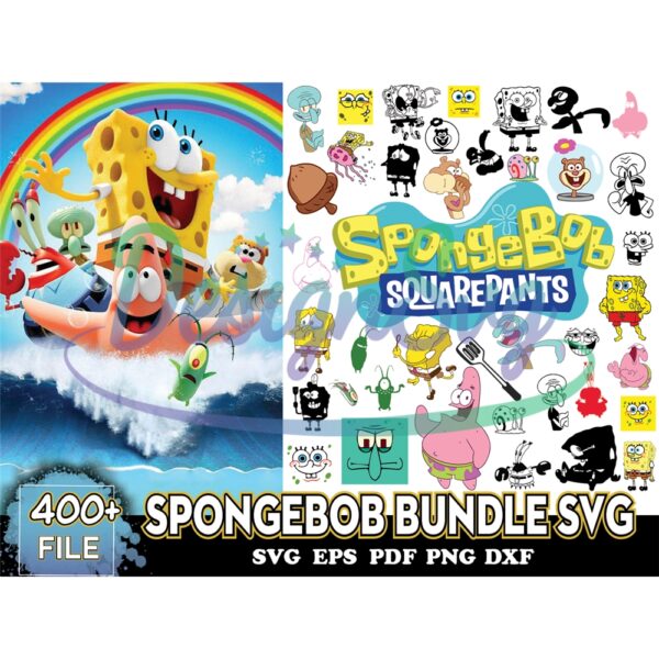 400-files-spongebob-bundle-svg-cartoon-svg