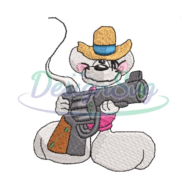 big-gun-diddl-western-mouse-embroidery