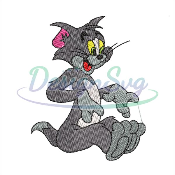 tom-and-jerry-cat-embroidery