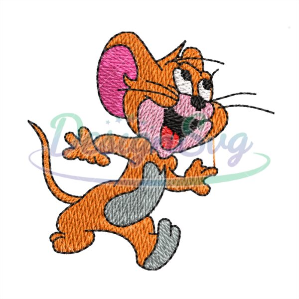 smiling-mouse-jerry-embroidery
