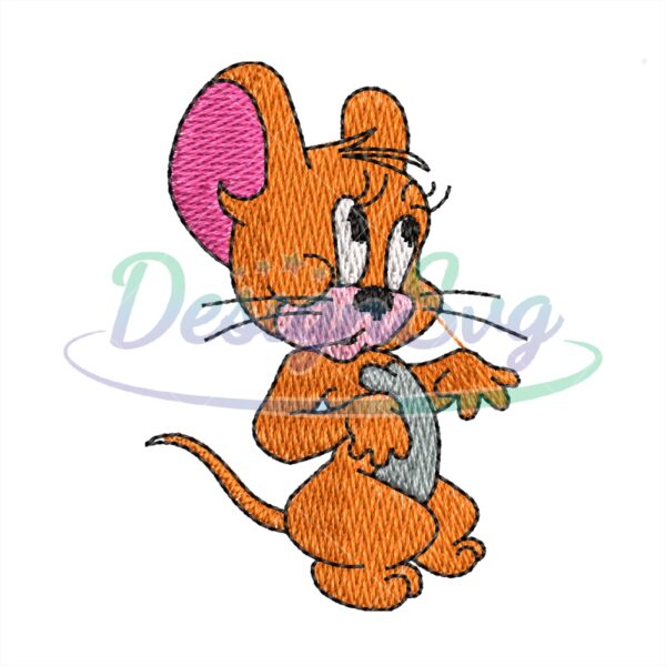jerry-mouse-looking-up-embroidery