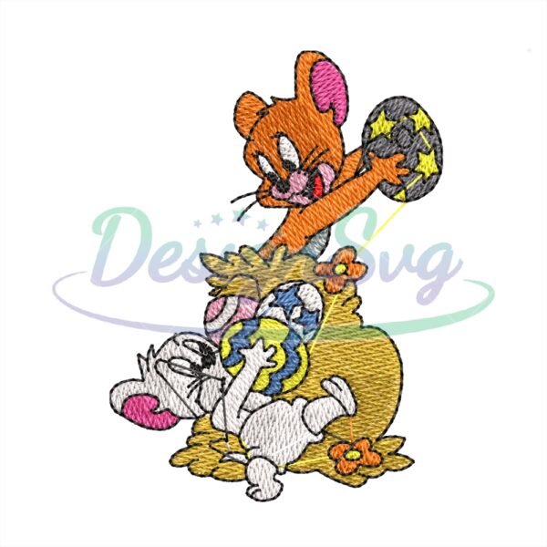 easter-eggs-jerry-mouse-embroidery