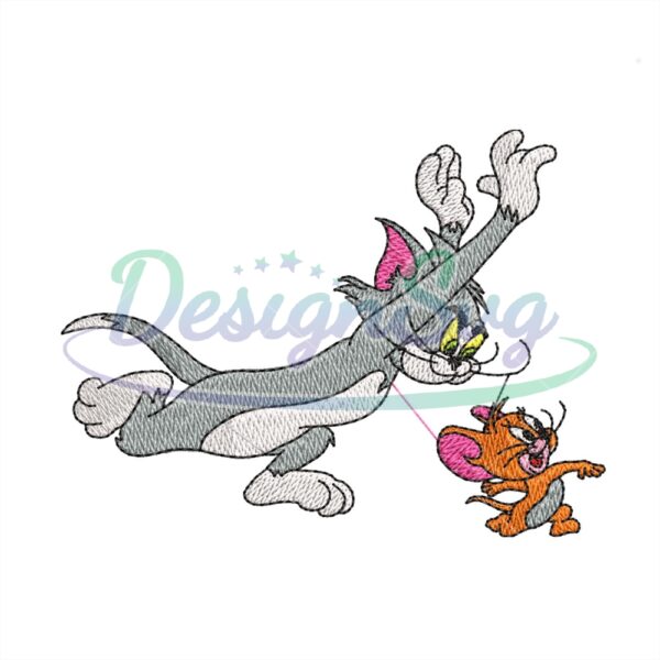 tom-chasing-jerry-mouse-embroidery