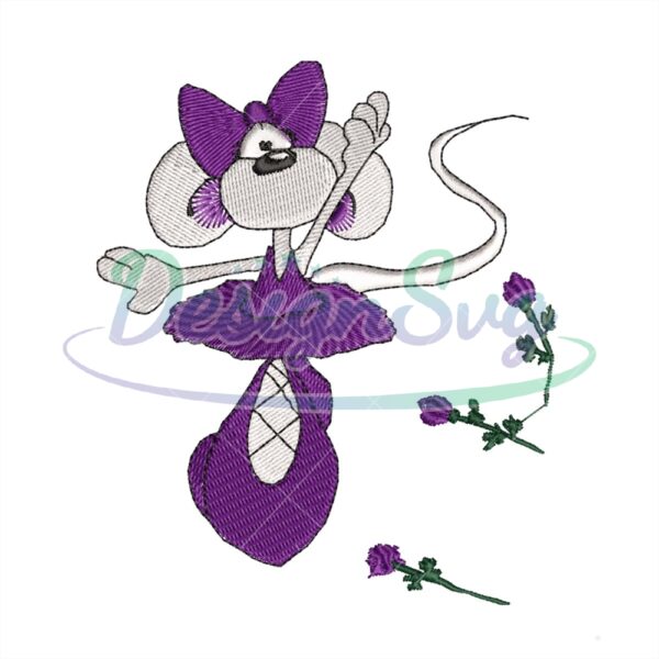 diddlina-purple-ballerina-mouse-embroidery