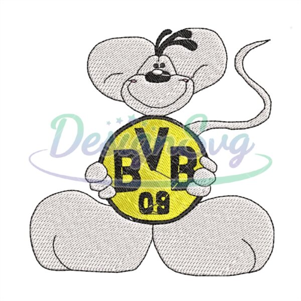diddl-mouse-bvb-football-logo-embroidery
