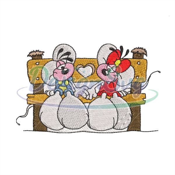 couple-mouse-diddl-diddlina-embroidery
