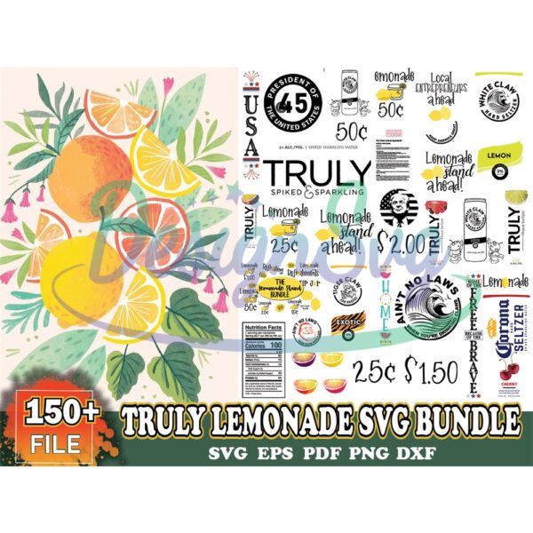 150-truly-lemonade-bundle-trending-svg-truly-lemonade