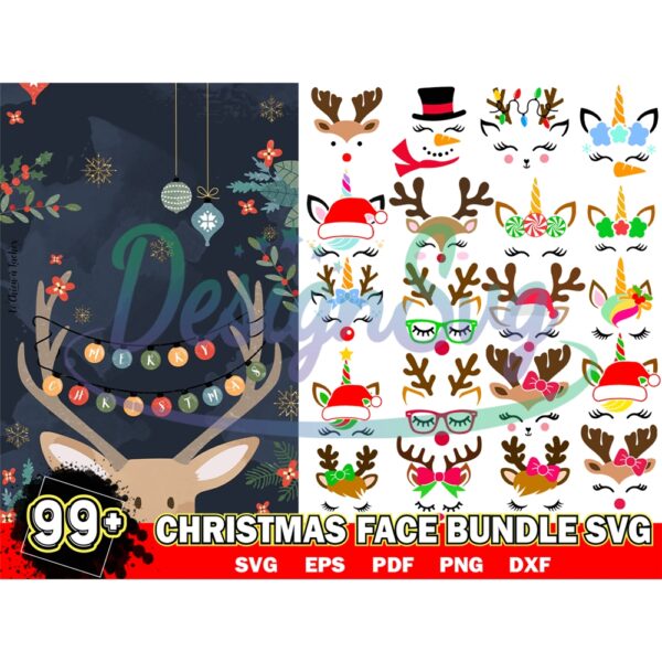 99-christmas-animals-face-svg-christmas-svg-animals-face-svg-xmas-svg