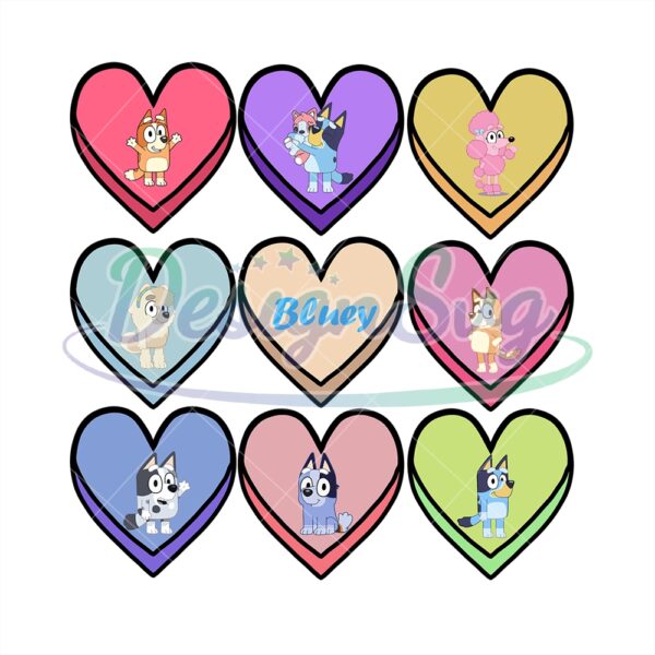 bluey-bingo-friends-valentine-hearts-png