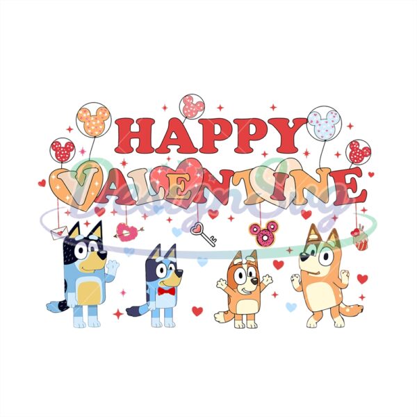 bluey-family-happy-valentine-balloon-png